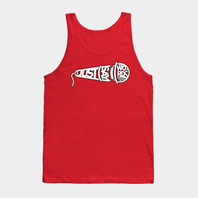 Just Say Words Podcast - Mic V.2 Tank Top by WordsPod